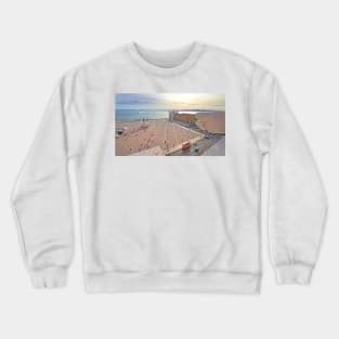 Praça do Comércio. vista do topo do Arco da Rua Augusta. Crewneck Sweatshirt